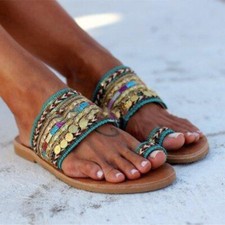 Sandali infradito donna boho