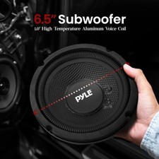 1 PYLE PLMW63 subwoofer sub da