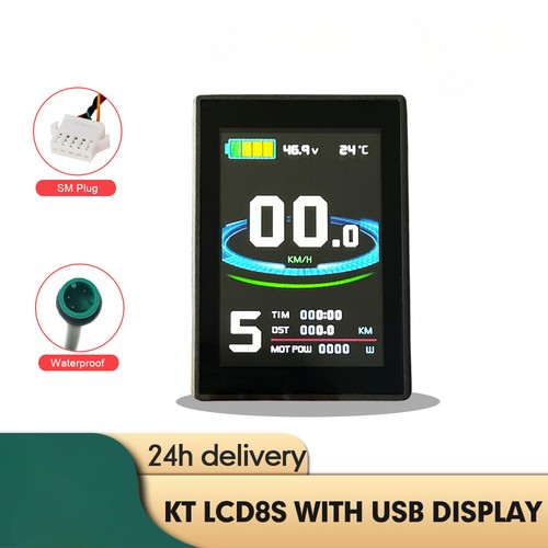Display lcd bike con - con, spina