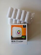 Mini Stampante, Stampante per Smartphone,Inkless Printer, Stampante Termica 