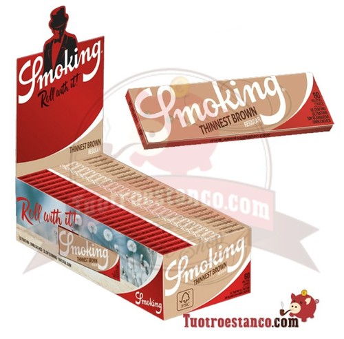 Cartine smoking thinnest brown - thinnest,