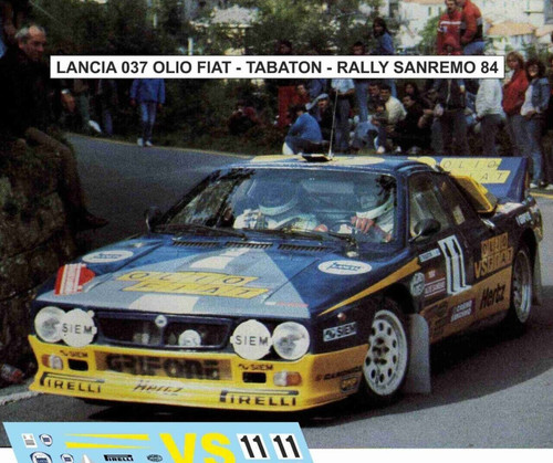 Lancia 037 rally sanremo - 1/43,