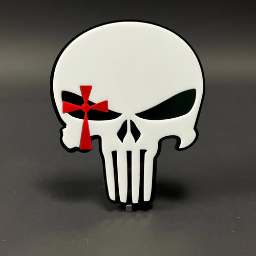 1pz punisher skull - 1pz, 3d