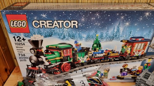 Lego 10254 treno invernale - lego,