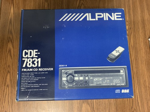 Alpine cde 7831 player - cde-7831, cd