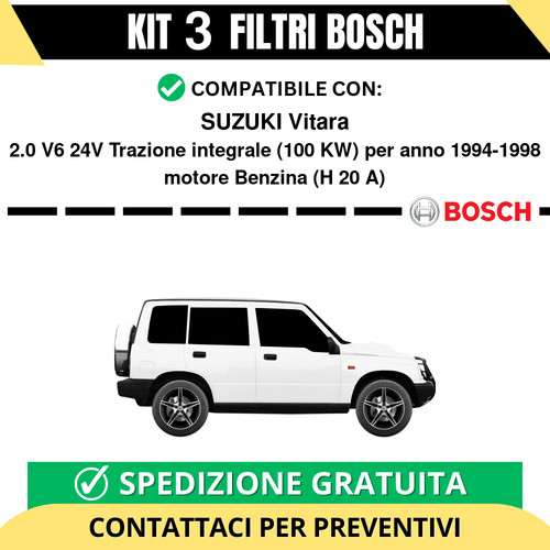 Kit bosch filtri - bosch, 3