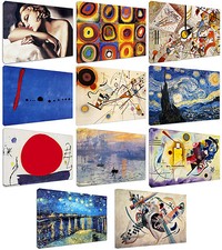 Quadri Moderni Arredamento cm.100x70 Arte Falsi d'Autore Arredo Casa Stampa Tela