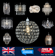 Lampadario acrilico paralume