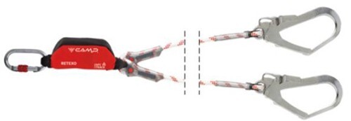 Corda anticaduta doppia con