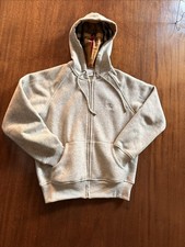  Felpa zip Burberry grigia 