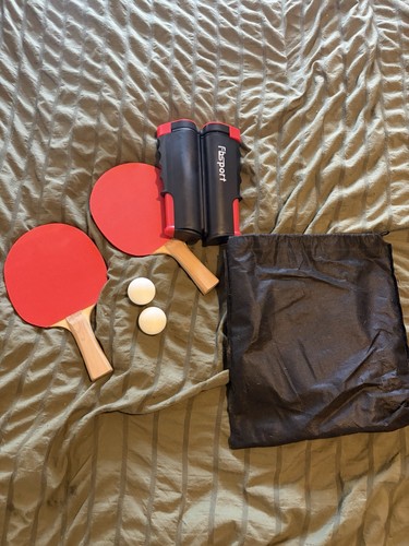 Ping pong table set - table,