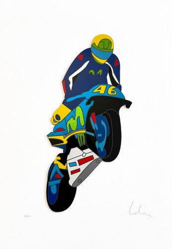 Marco lodola 50x35 serigrafia - 50x35,