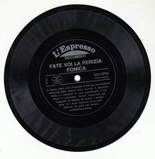 45 giri Flexi Disc L'Espresso