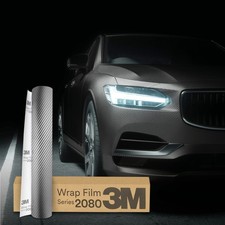 3M Wrap Pellicola Serie 2080 Wrapping 30x152cm CFS201 Carbonio Fibra Antracite