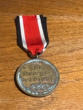 German Medal with Ribbon Fur