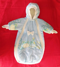 SACCO NANNA NEONATO 0-6 mesi INVERNALE CAPPUCCIO IMBOTTITO DA ESTERNO