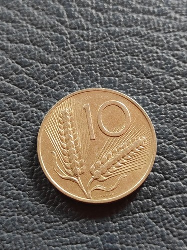 Moneta lire spighe del - 10,