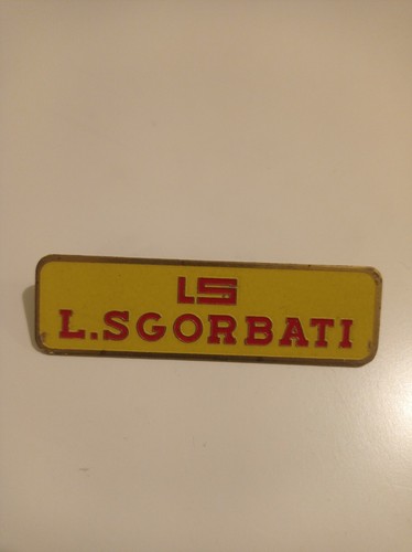 Spilla ditta luigi sgorbati - ditta,