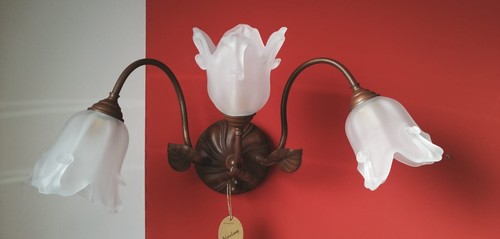 Applique ottone luci con - ottone, 3