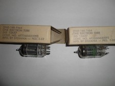 coppia 12AX7 JHS SYLVANIA TUBO