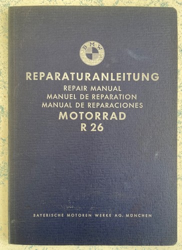 Bmw r26 manuale officina - bmw,