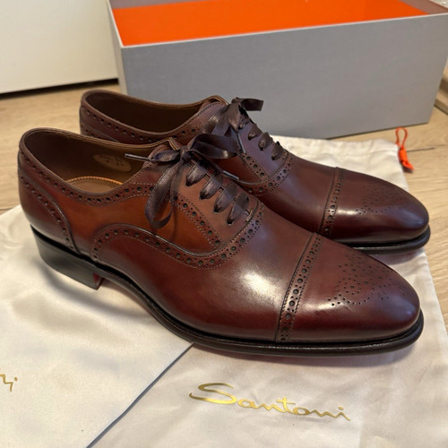 Santoni uomo oxford cap - santoni,
