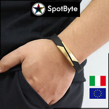 Bracciale Uomo Geometrico