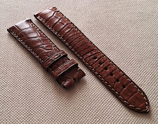 EBERHARD TAZIO NUVOLARI CINTURINO WATCH STRAP COCCO GOLD 21/18