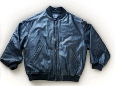 Giacca Bomber Zara Pelle Boxy