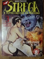 LA STREGA  n° 3 Squalo Edifumetto fumetto erotico sexy horror