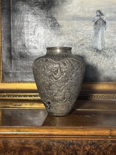 Antico vaso orientale placcato - orientale,