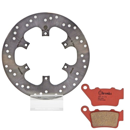 Kit disco freno posteriore - disco,