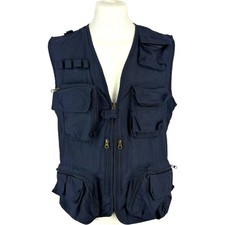 Gilet vintage grande blu