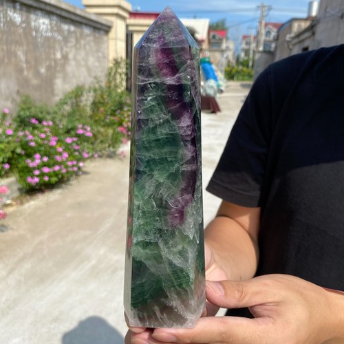 Colonna cristallo fluorite