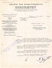1930 etab ducretet paris - 1930,