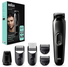 Braun Rasoi Kit Per Lo Styling MGK3410 Ricaricabile 50min Nero