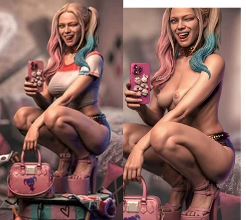 Harley quinn vers kit resina - quinn,