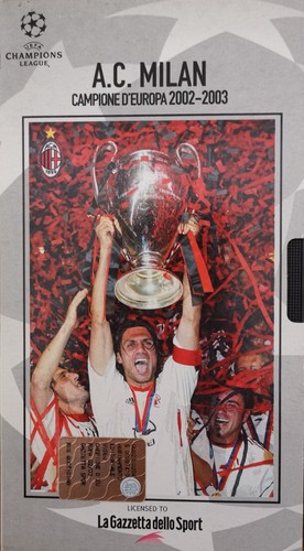 Vhs milan campione - vhs,