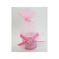 BOMBONIERA SCATOLINA ROSA