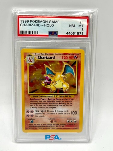 Carta base set charizard holo - base,