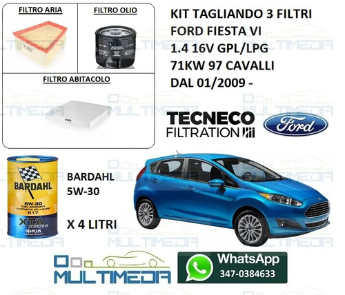 Kit tagliando filtri olio - tagliando,