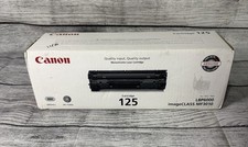 Cartuccia toner nero Canon 125