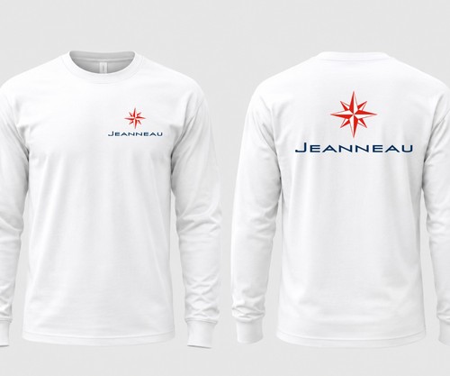 Felpa girocollo jeanneau boats - jeanneau,