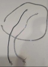 Parure argento Tennis