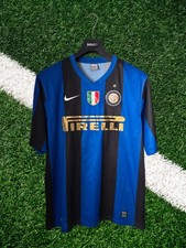Maglia calcio Nike Inter 2008-09 celebrativa scudetto campioni 17 L