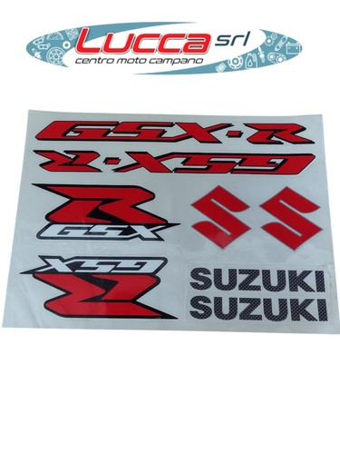 Kit targhette adesivi suzuki - kit,