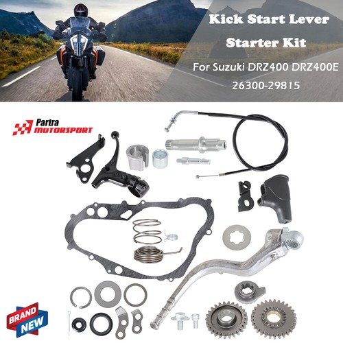 Complete kick start lever - complete,