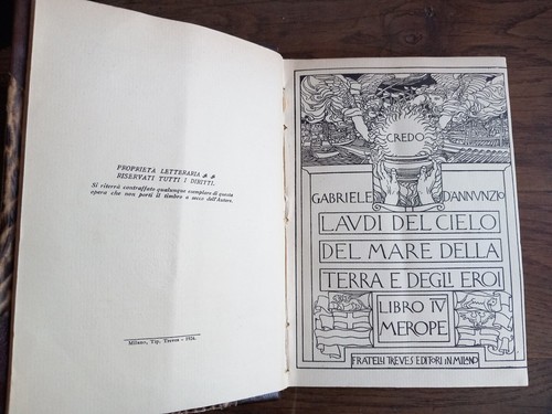 Annunzio laudi del cielo - d'annunzio,