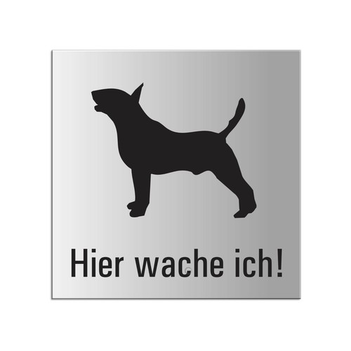 Attenzione cartello cane bull - attenzione,
