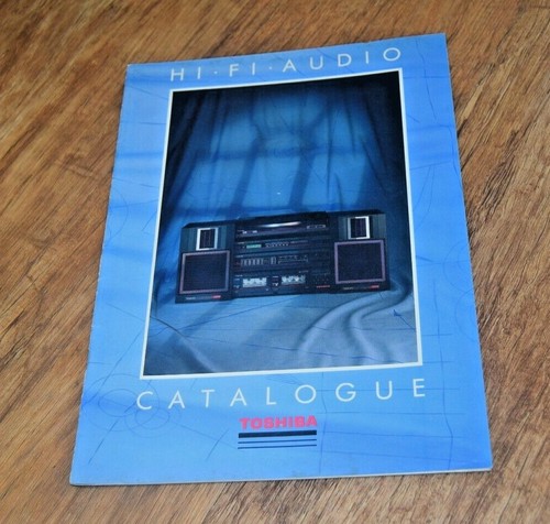 Toshiba hifi audio - hifi, catalogue